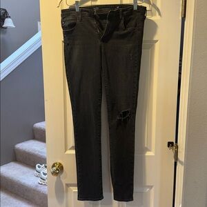 AG Adriano Goldschmied Black Skinny Jeans